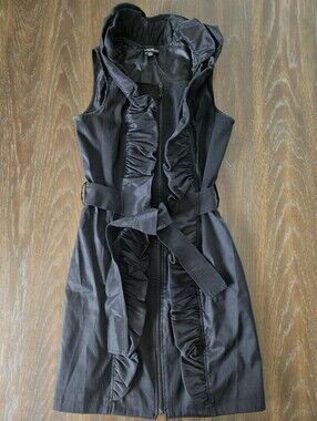 💕SAMUEL DONG black sleeveless mini dress